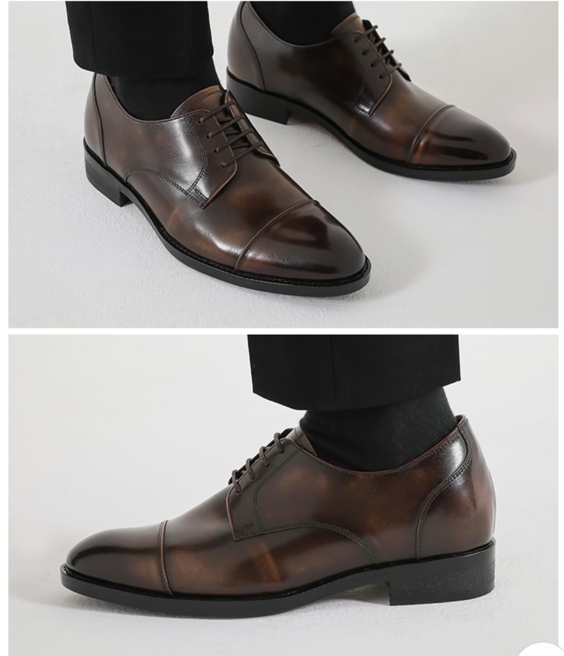 (새상품) 탠디 옴므 소가죽 키높이 옥스퍼드 상품이미지6