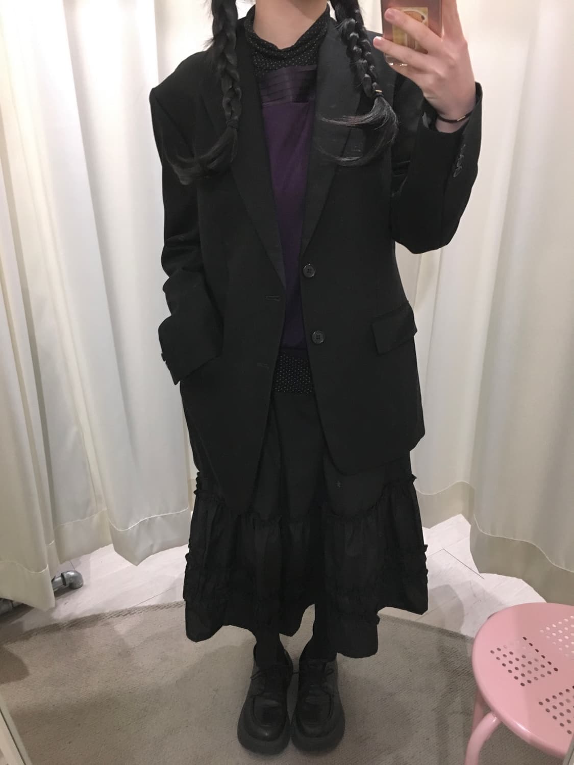 FARAGO 오버숄더 블레이저 상품이미지1