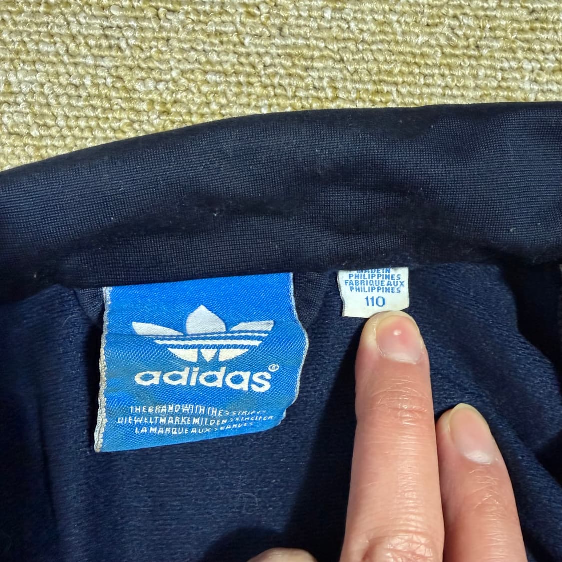 아디다스 네이비 파이어버드 트랙탑(110) 상품이미지5