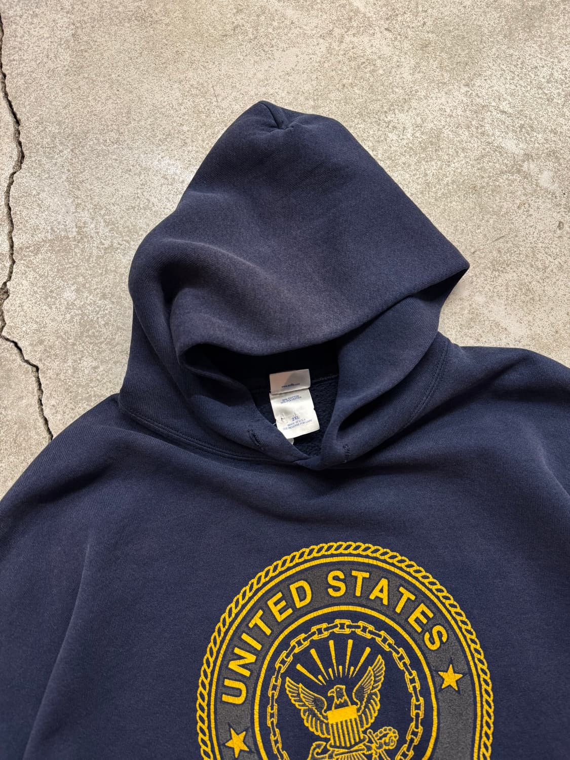 90s SOFFE U.S.NAVY 후드티 상품이미지5