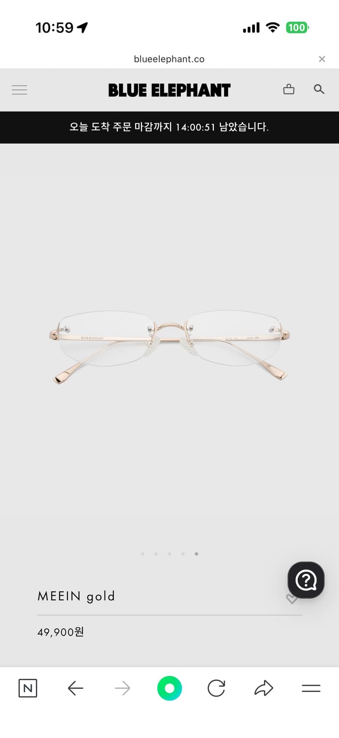 블루엘리펀트 MEEIN 안경 상품이미지5