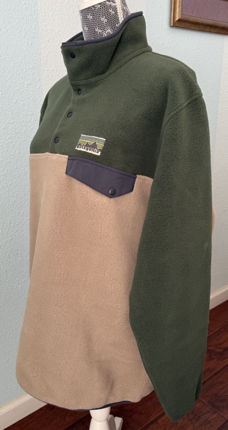 파타고니아 신칠라 스냅-T 올리브베이지 상품이미지2