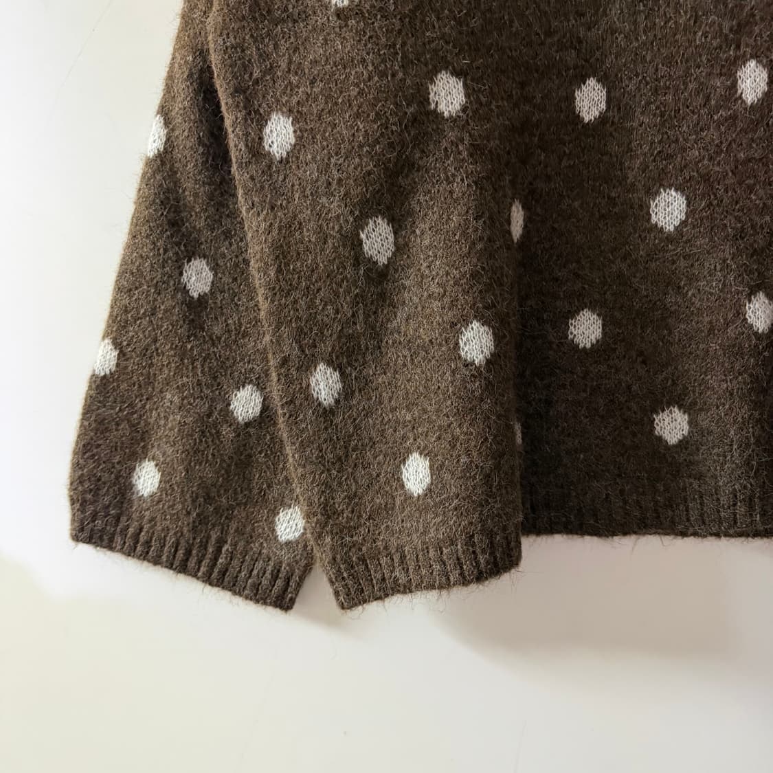 새상품 여자 도트 니트 상품이미지2