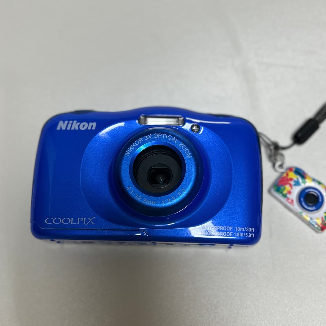 니콘 COOLPIX W100 블루 디카 상품이미지1