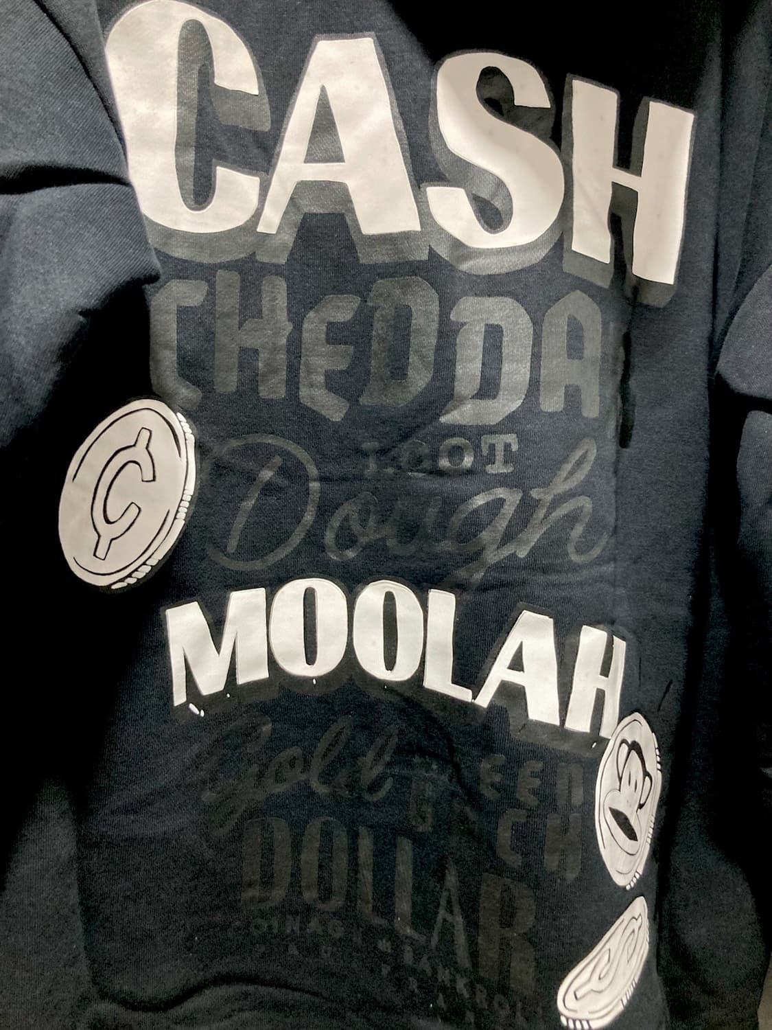 폴 프랭크 포시 후드티 블랙 2XL 상품이미지5