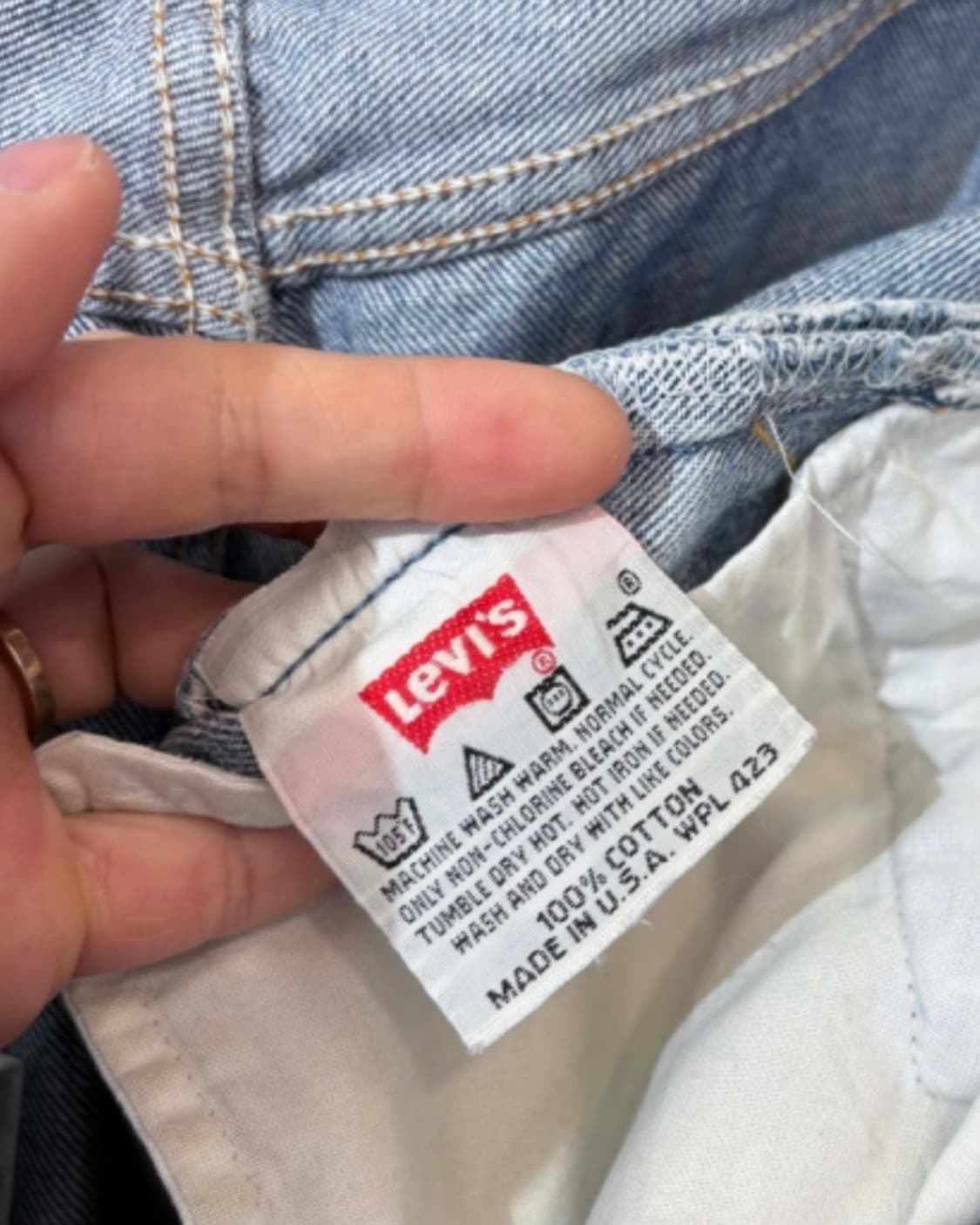 🇺🇸90s Levi’s usa made 501 상품이미지5