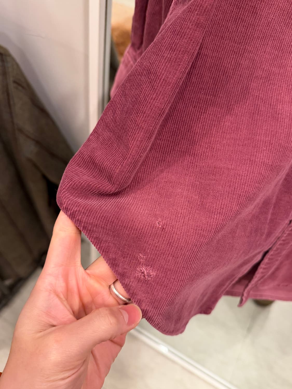 90s Polo ralph lauren 폴로 랄프로렌 코듀로이 셔츠 상품이미지6