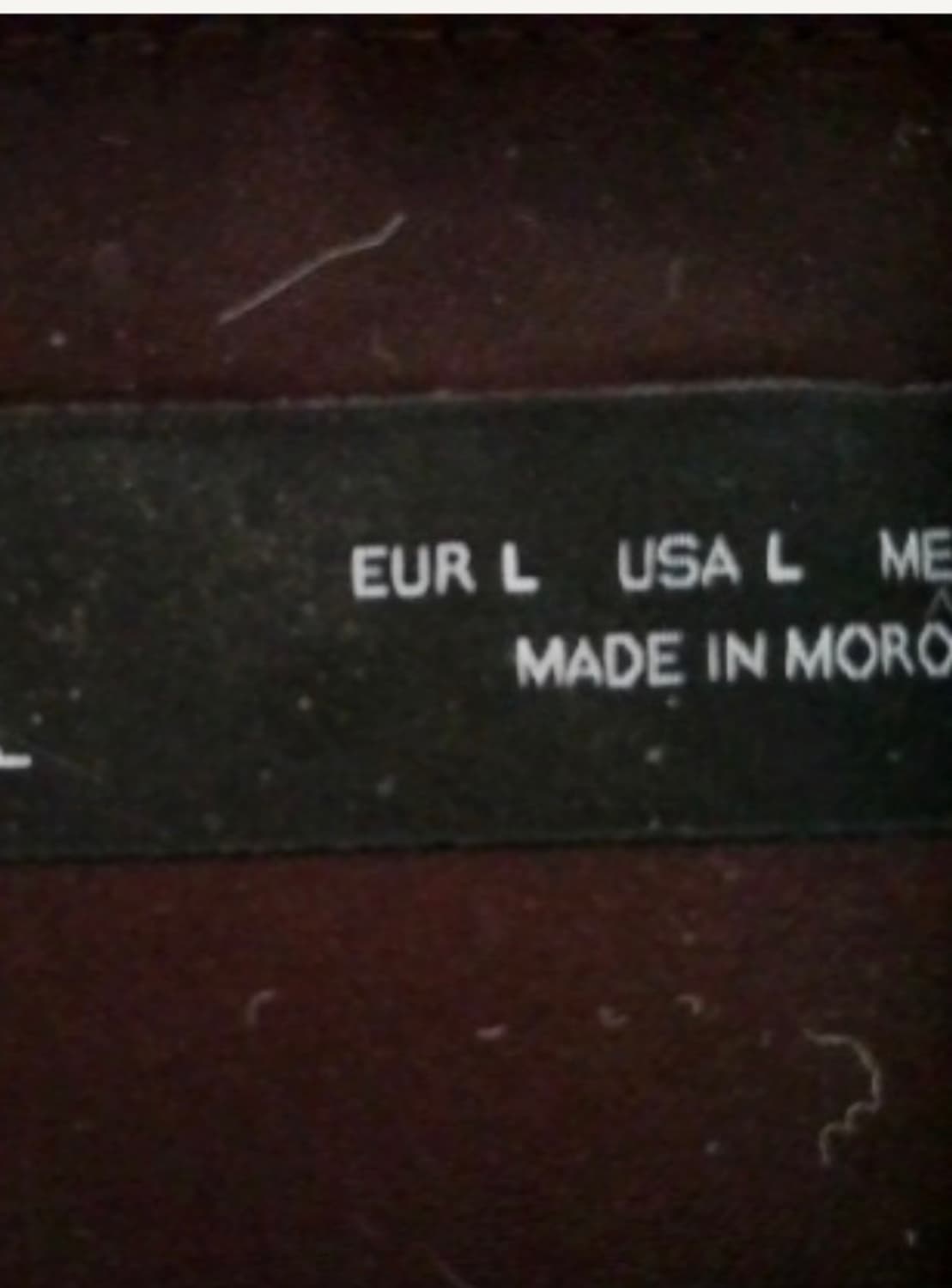 자라 브라운 언발 실크스커트 L  상품이미지2