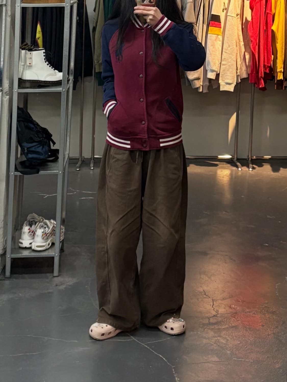 폴로랄프로렌 빅포니 배색 바시티 자켓 A3025 상품이미지1