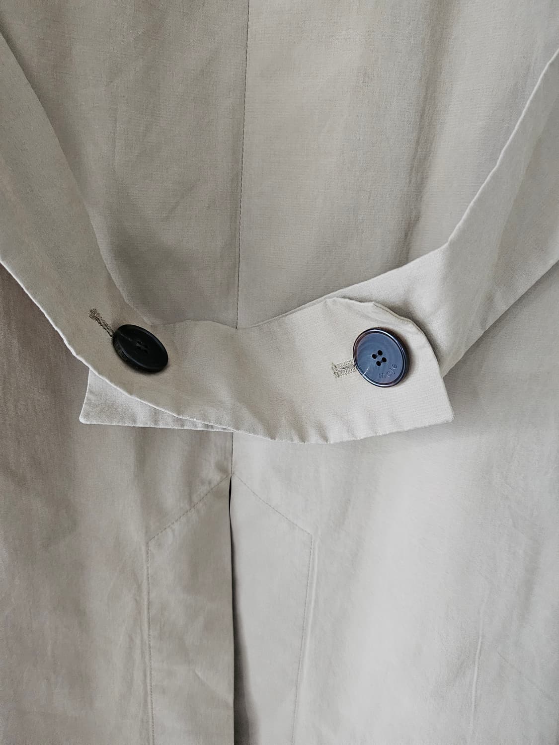 마쥬 베이지 트렌치 오픈 코트 상품이미지4