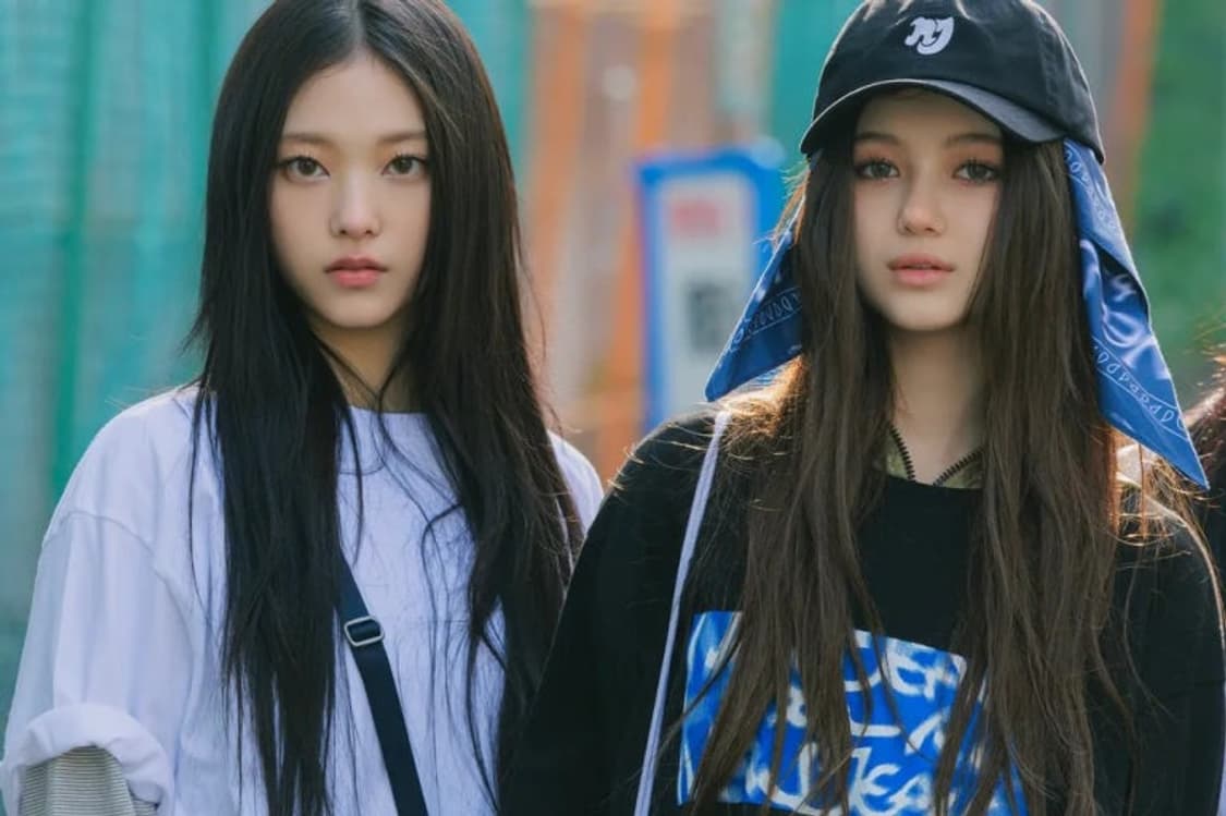 뉴진스 x 히로시 반다나 블루 상품이미지6