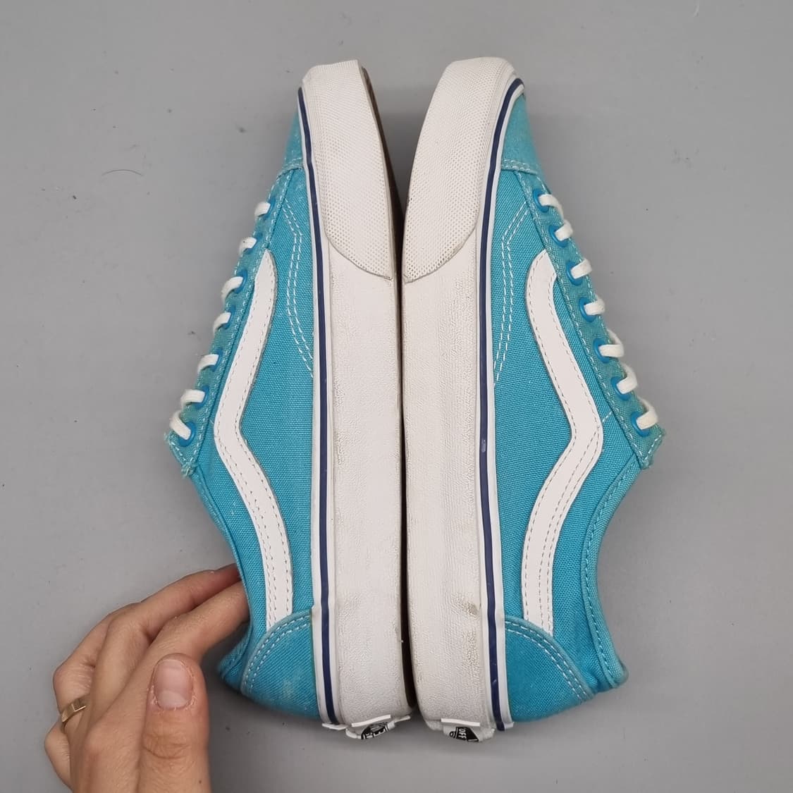 반스 올드스쿨 블루 스니커즈220 상품이미지5