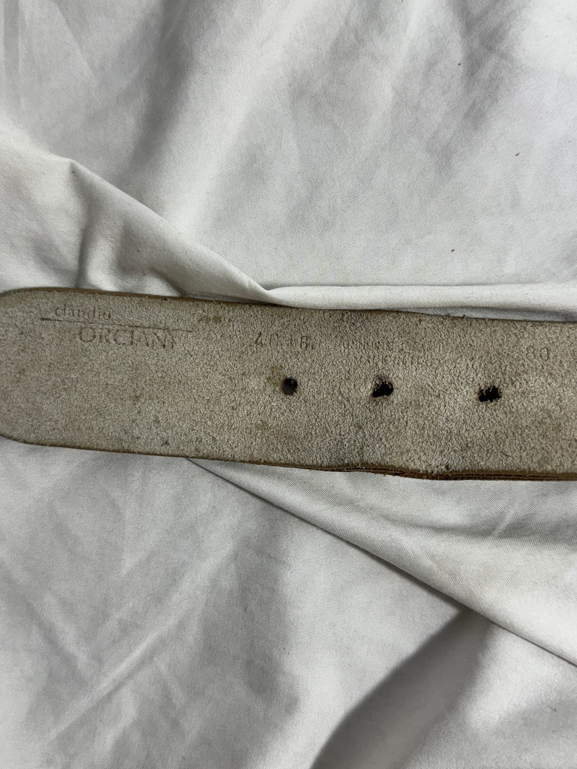 Orciani 크로커다일 레더 벨트  상품이미지6