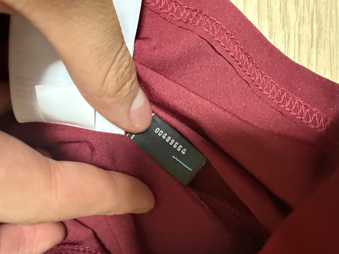 앙리 버건디 유니폼 상품이미지5