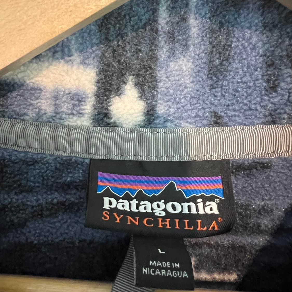 16FW 파타고니아 클래식 신칠라 스냅-티 플리스 풀오버 네이비 상품이미지2