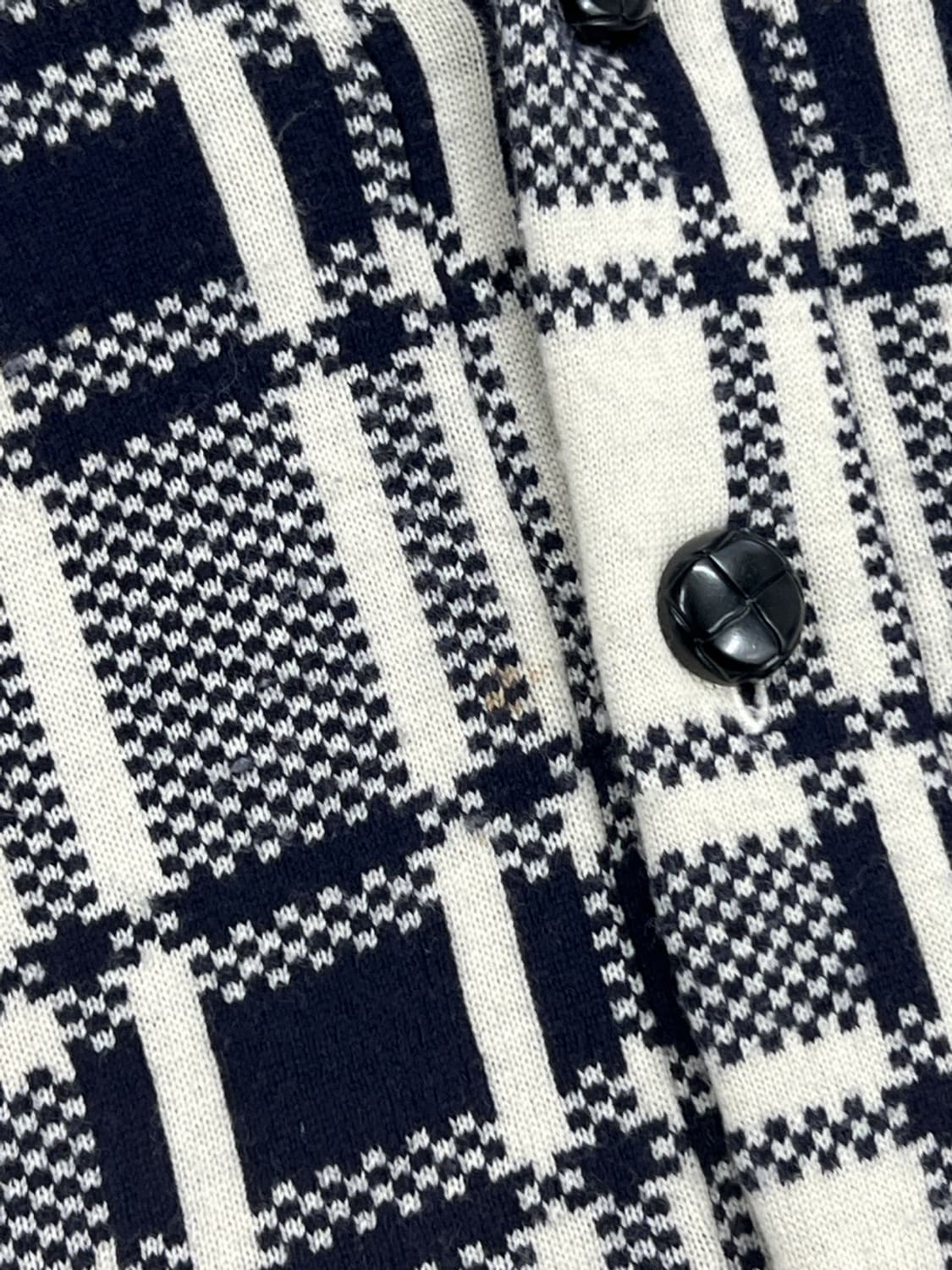 폴로 랄프로렌 램스울 숄카라 체크 가디건 상품이미지7