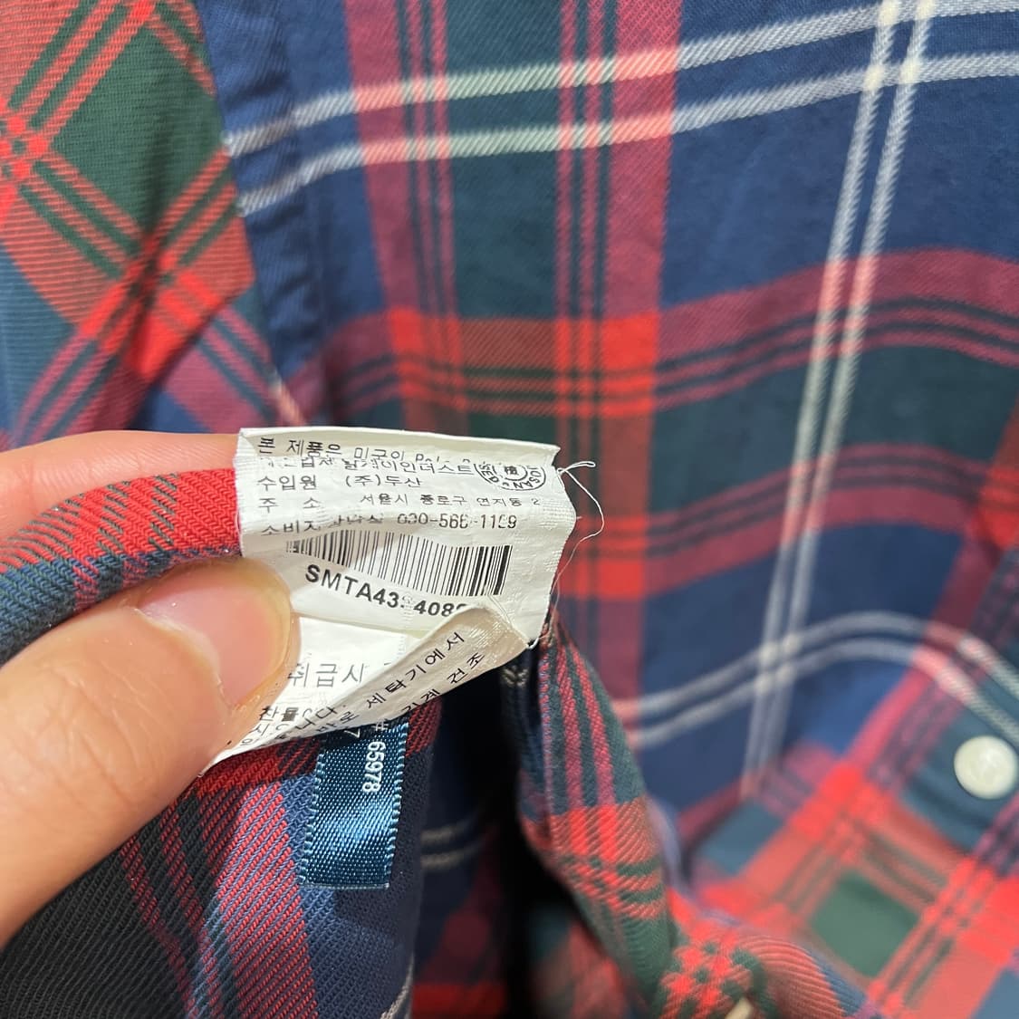 폴로 랄프로렌 체크셔츠 상품이미지4