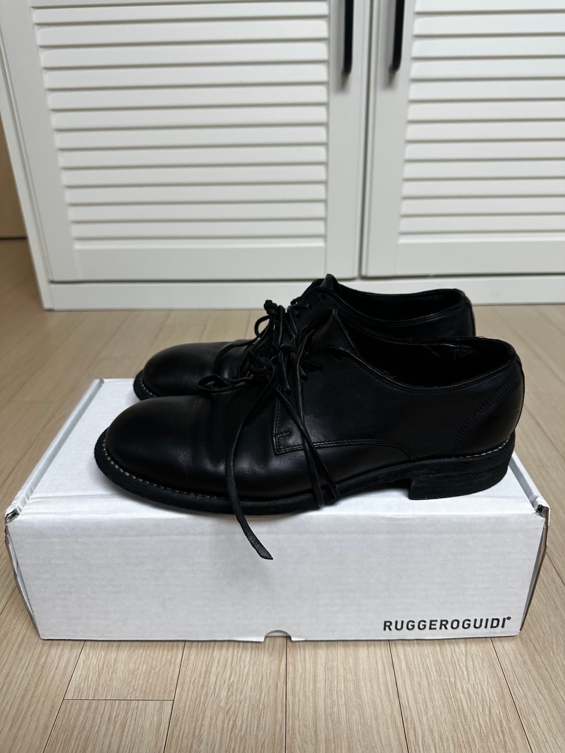 구이디 992X 더비 블랙 41.5 사이즈 상품이미지3