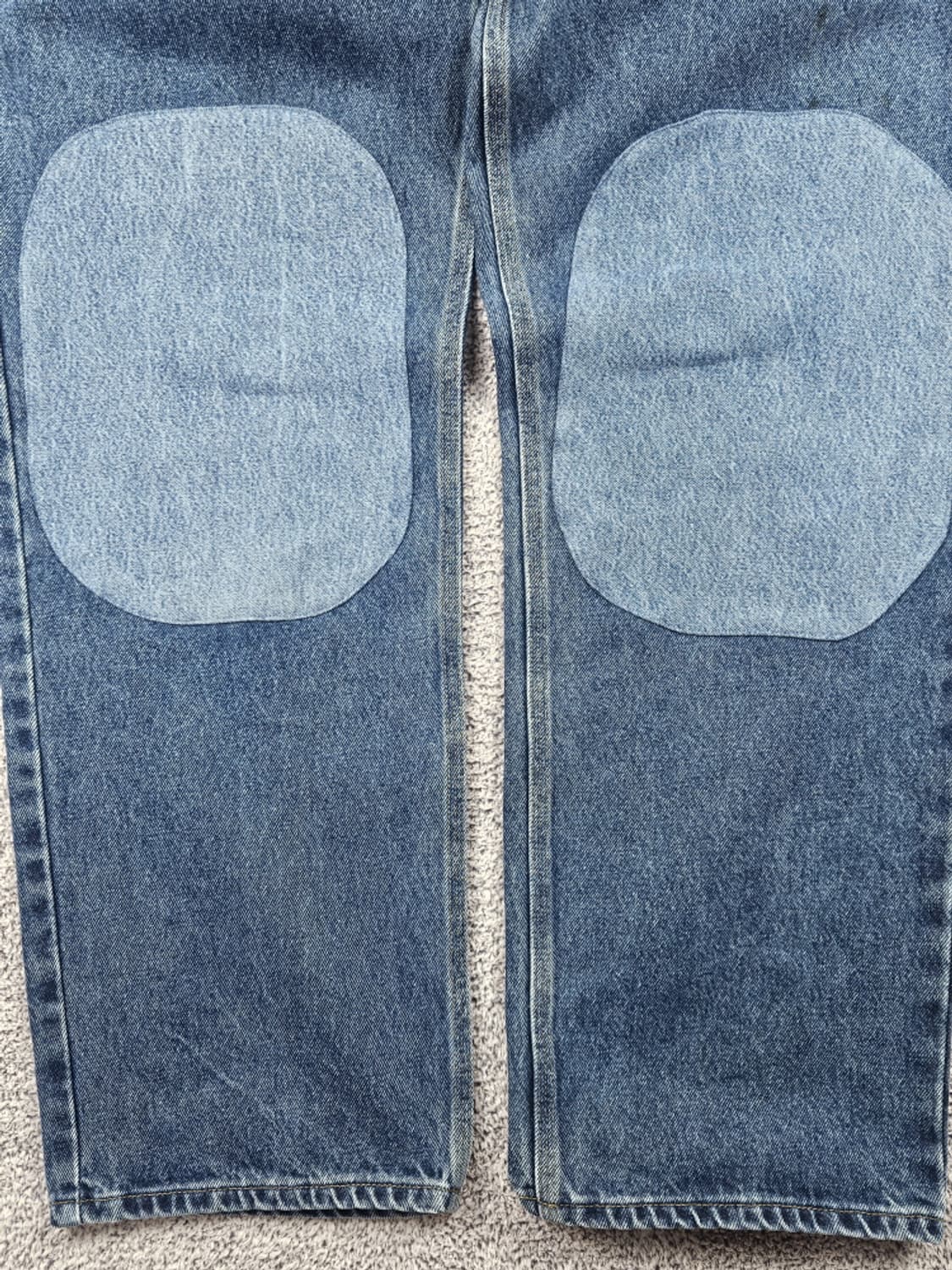 칼하트 밴딩 패치드 커스텀 데님 워크팬츠 (40X30) / 10347 상품이미지6