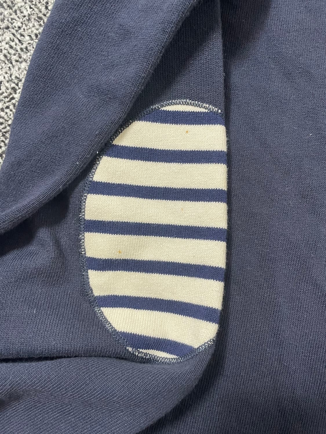 빈티지9. 세인트제임스 메르디앙 엘보 패치 롱 슬리브 상품이미지7