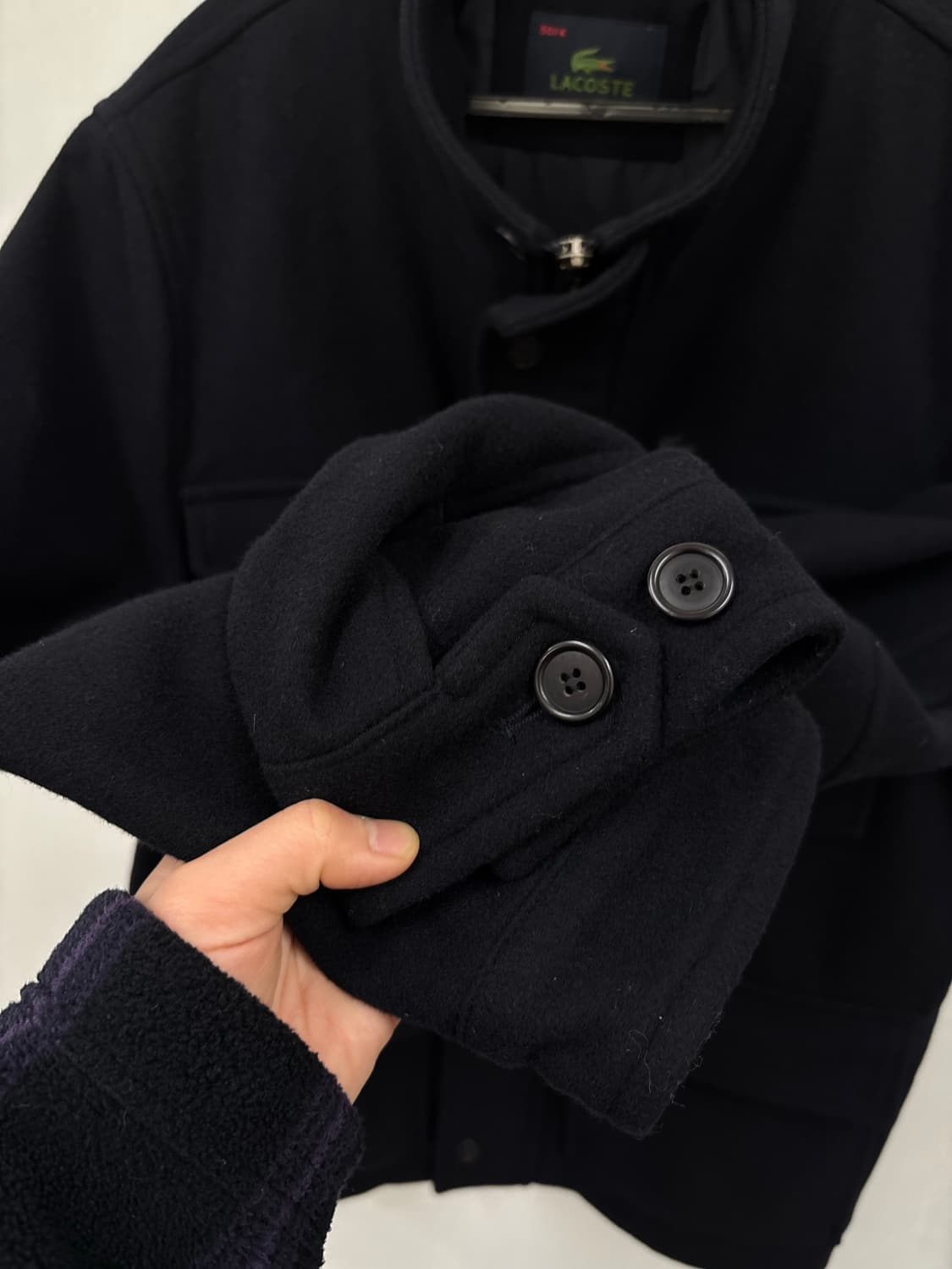 라코스테 울 하프코트 상품이미지3