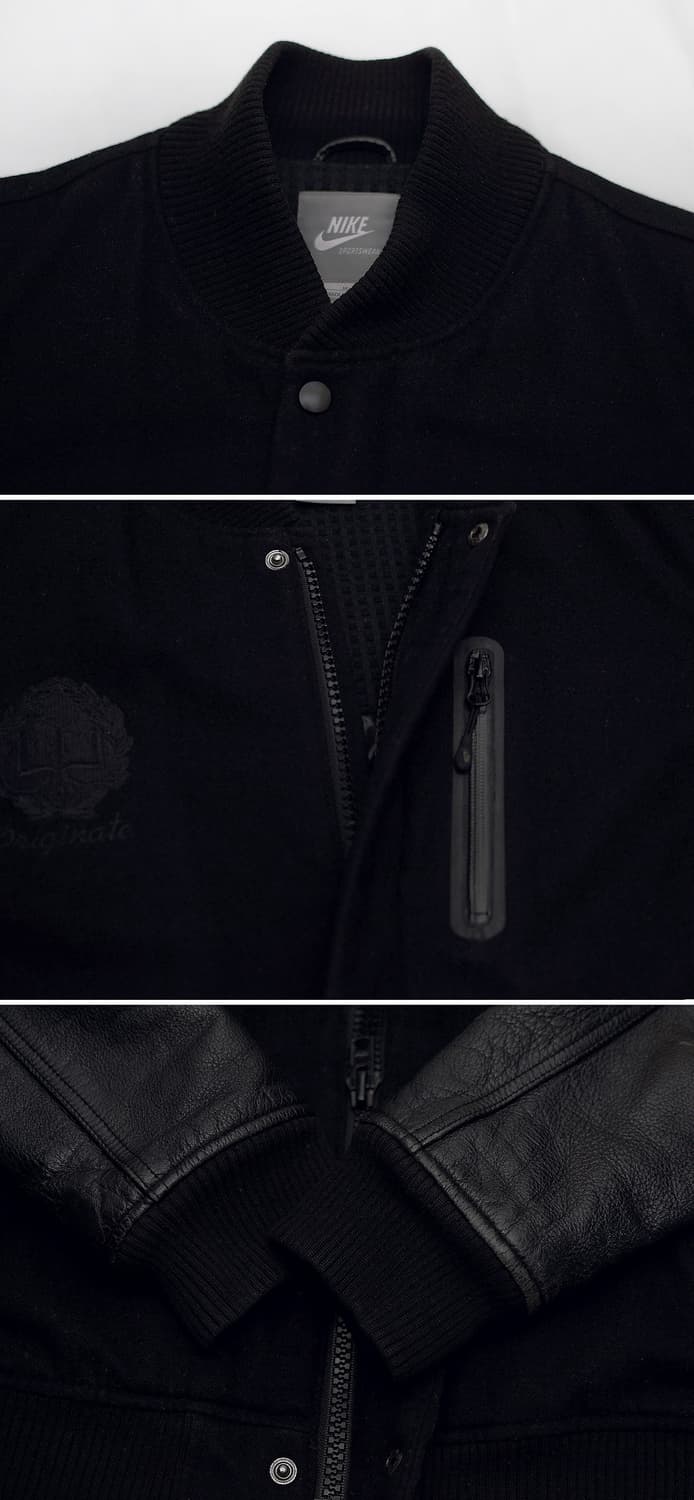 나이키 NSW 코비 디스트로이어 울레더 바시티 자켓 (m/95-100) 상품이미지8