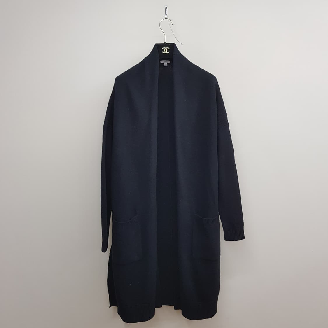 
빈스 VINCE 울캐시미어 혼방 루즈핏 롱가디건 XS사이즈 상품이미지1