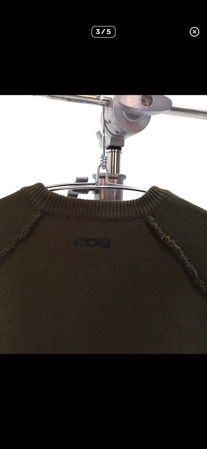 꼼데가르송 cdg 아웃사이드 심 풀 오버 스웨트셔츠 상품이미지3