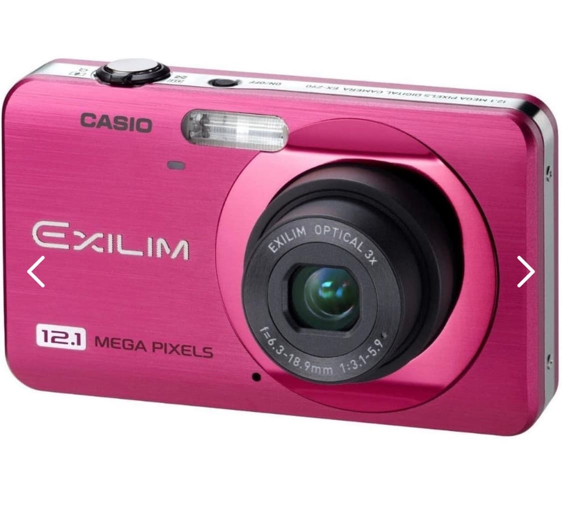급처)카시오 엑슬림 z90 핑크 디지털카메라 상품이미지2