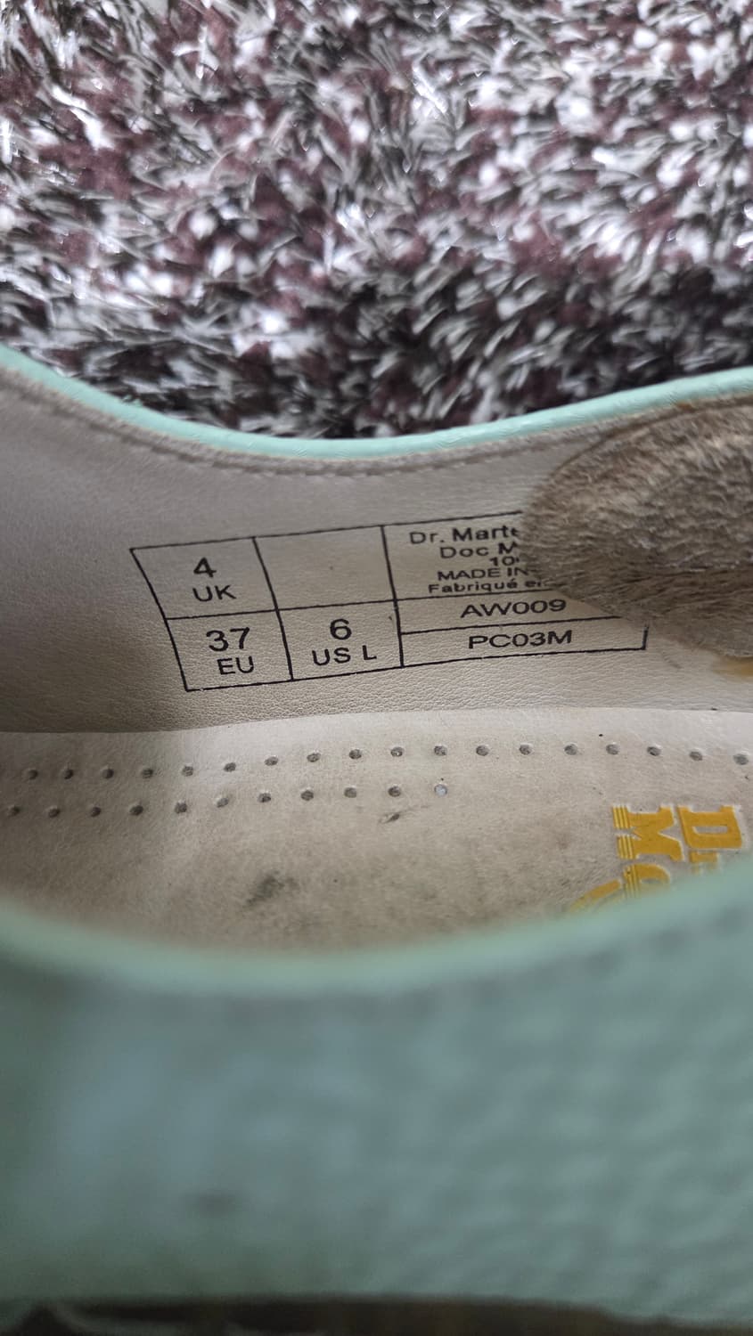 닥터마틴 10084 민트 3홀 슈즈 상품이미지4