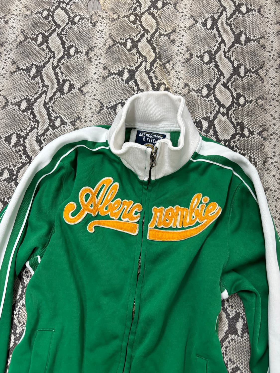 Abercrombie” Y2K Mood Green Zip Up 상품이미지4