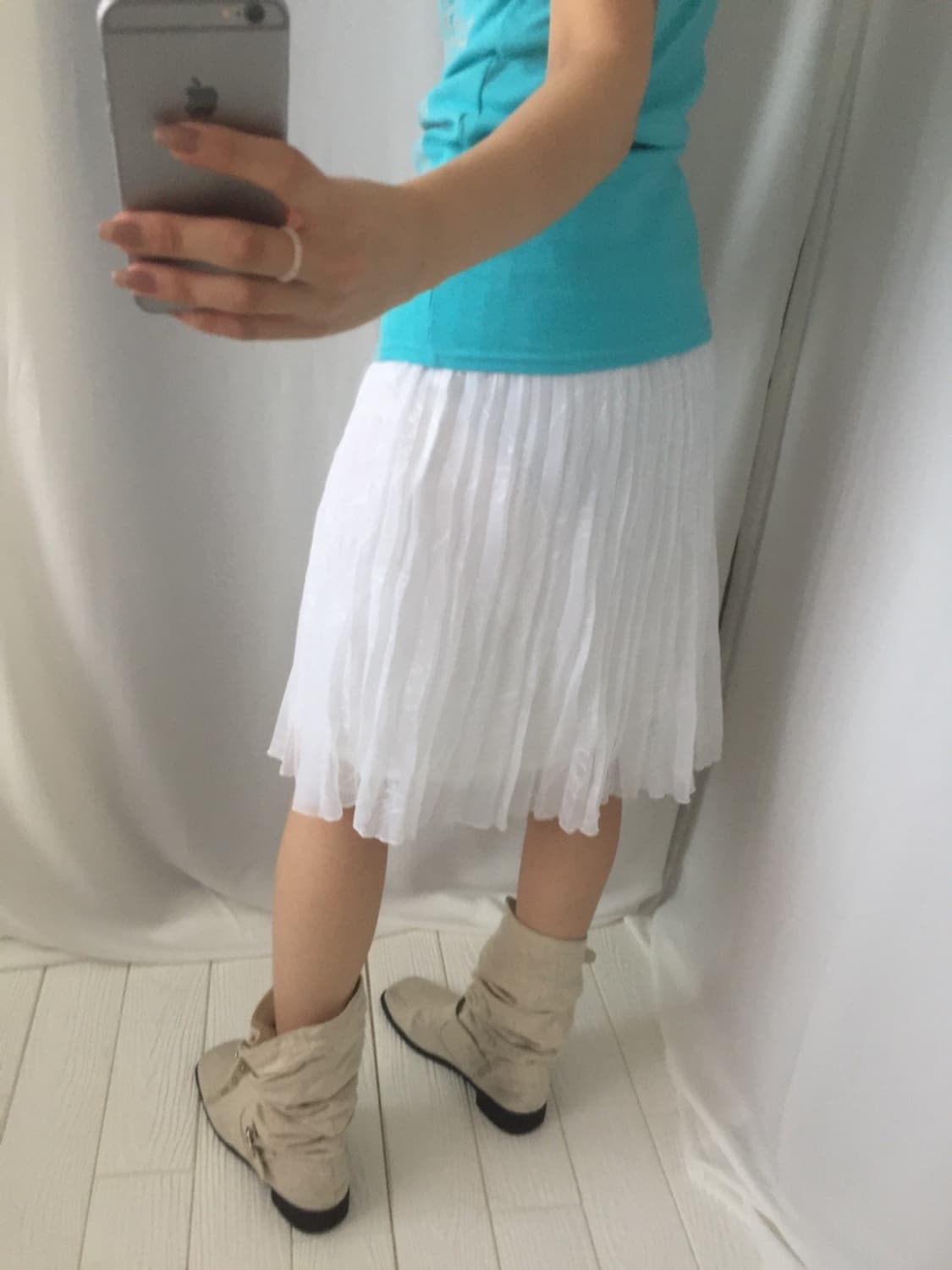 731. pearl pleats SK  상품이미지5