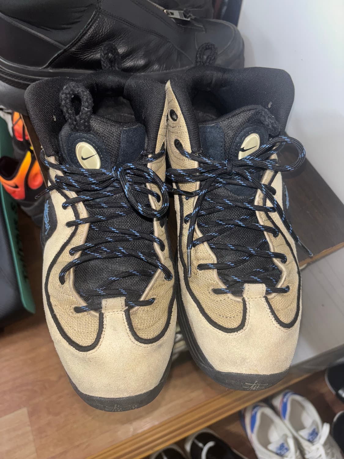 [NIKE X STUSSY] 에어페니 2 라탄 앤 라임스톤 280 상품이미지2