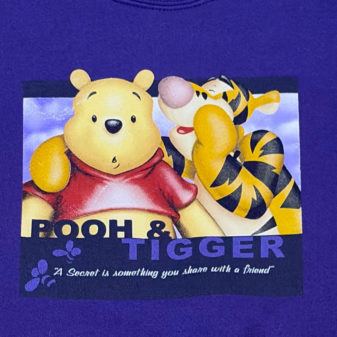 90s Made in USA 미국 빈티지 디즈니 푸우 맨투맨 상품이미지4