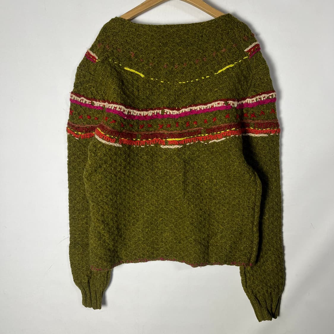 [Dries Van Noten] 드리스반노튼 텍서스 브이넥 울 니트 상품이미지2