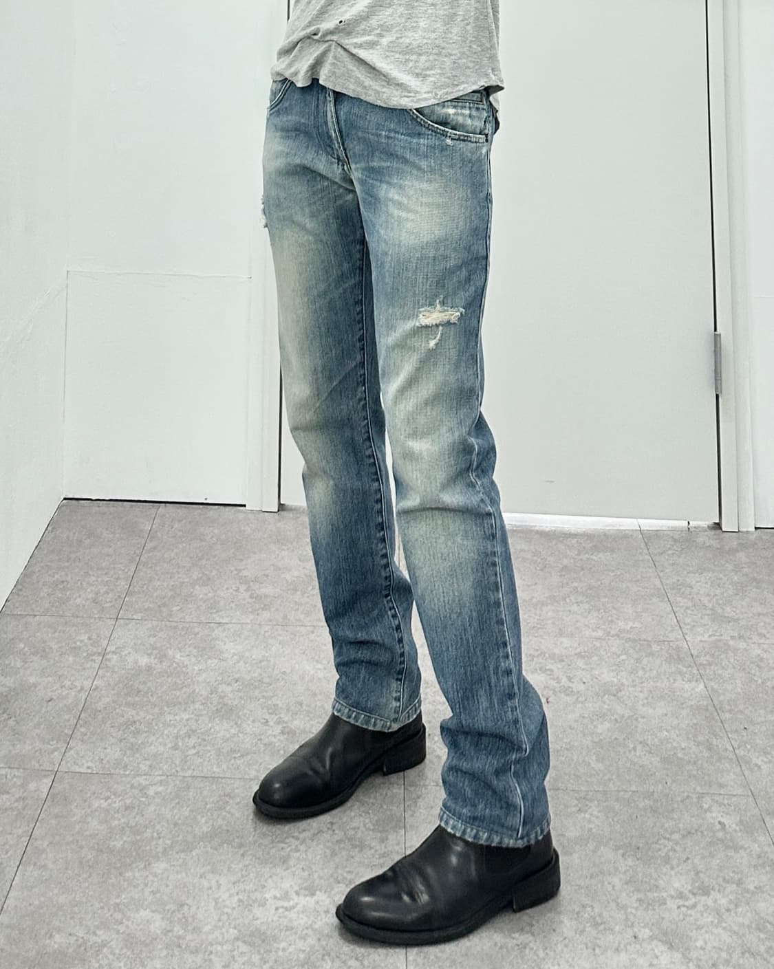 Dolce & Gabbana destroyed denim pants 상품이미지2