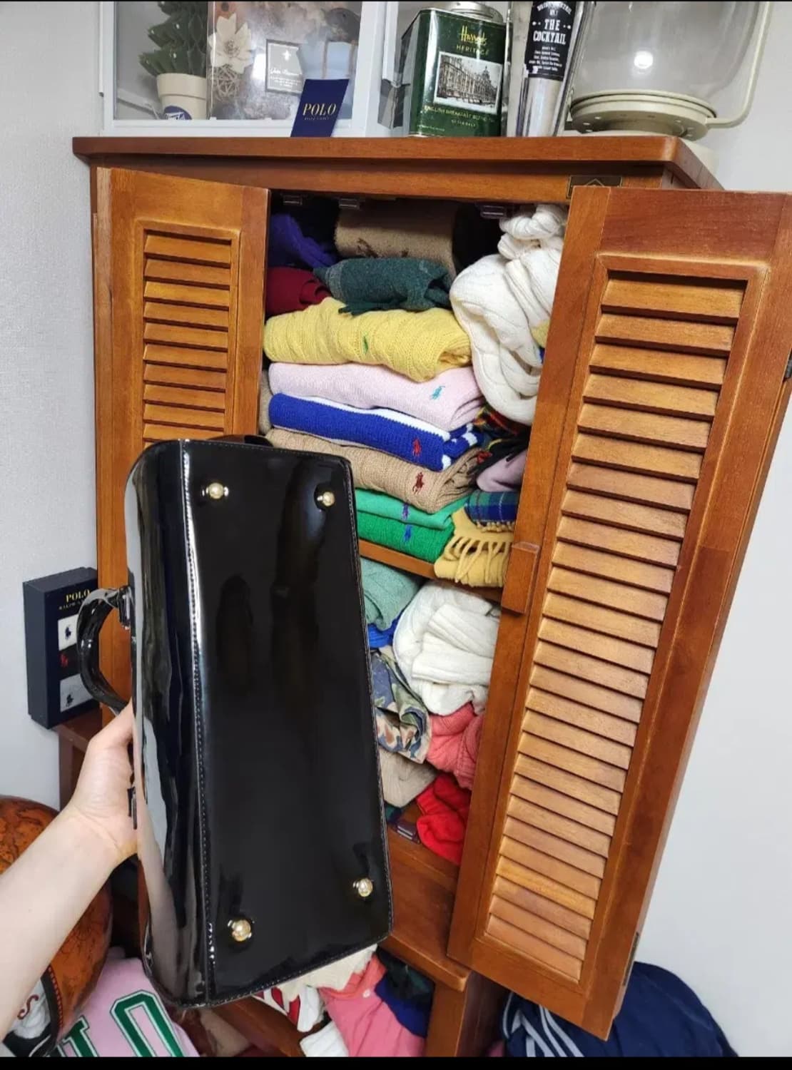 MLAMSED 핸드백 가방 토트 클러치 상품이미지4