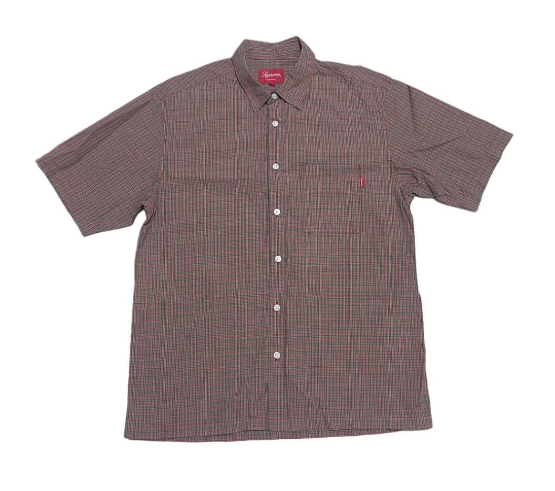 [S] 슈프림 체크셔츠 상품이미지1