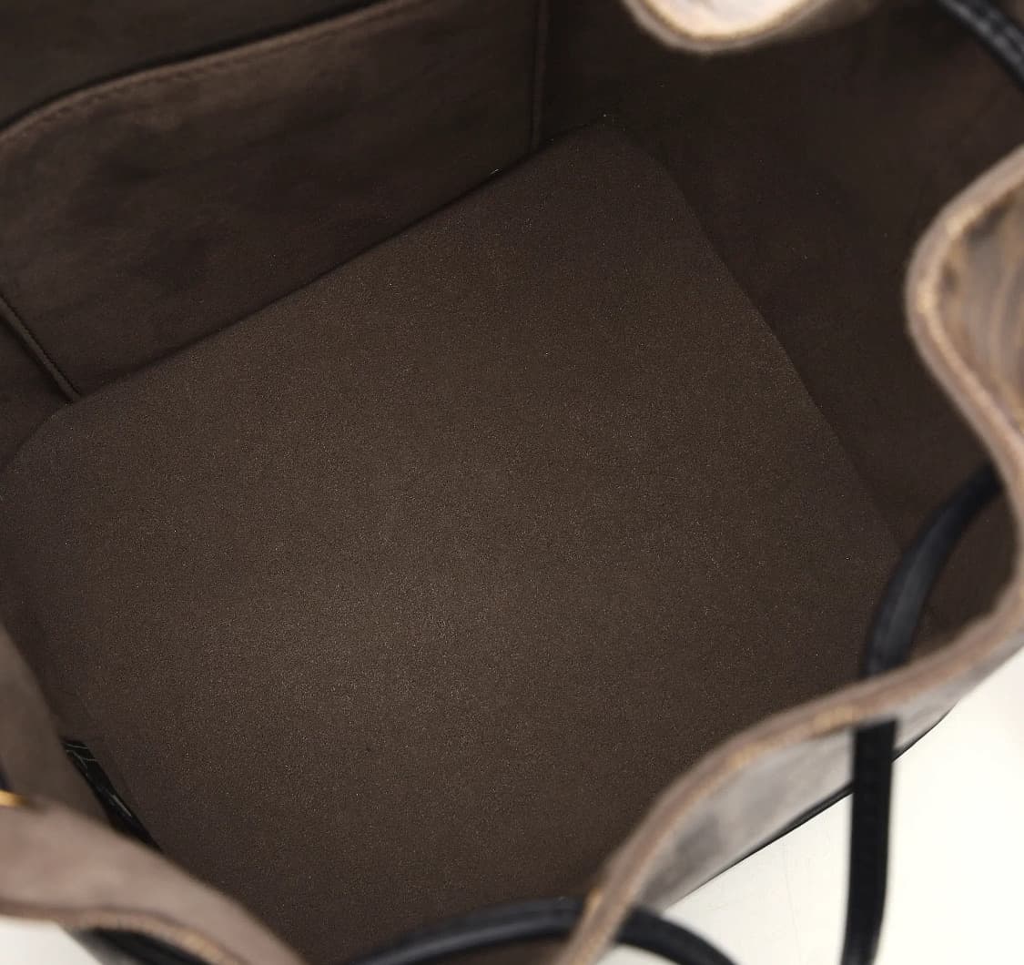 [S급] 펜디 몬트레조 FF 패브릭 버킷백 스몰 브라운 판매합니다!!! 상품이미지4