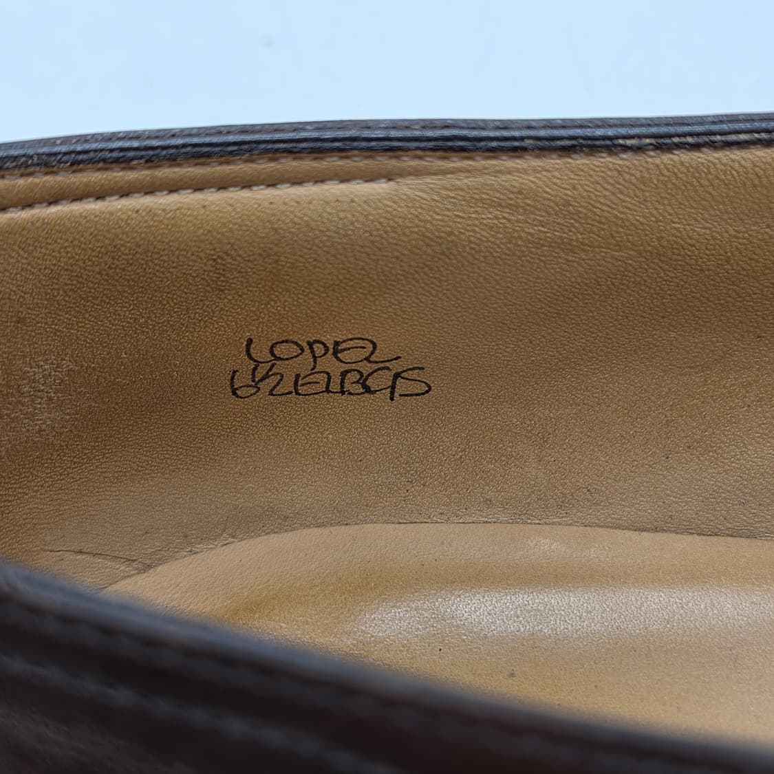 존롭 로페즈 Dark Brown Museum Calf (6 1/2) 상품이미지5