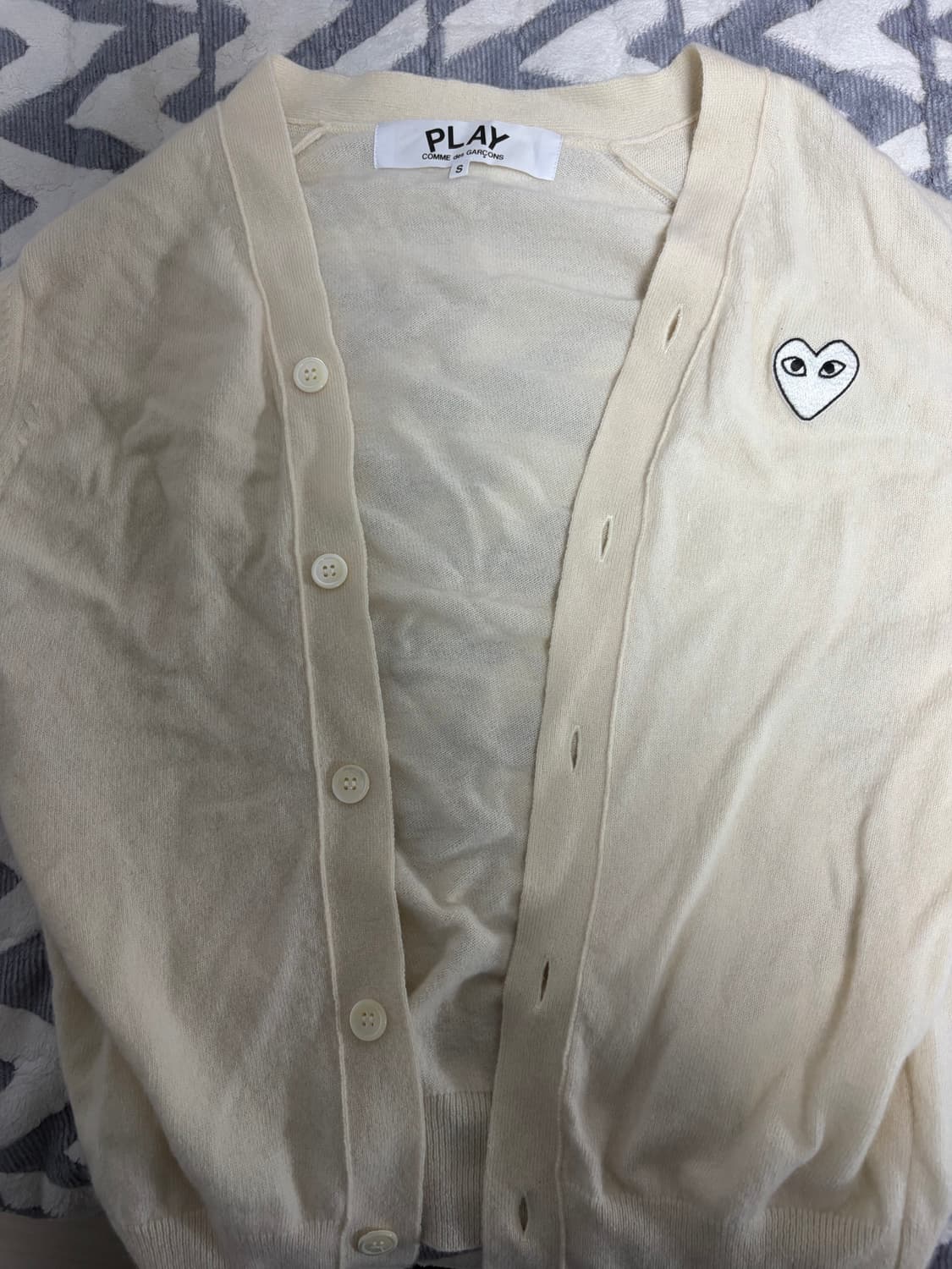 꼼데가르송 가디건 상품이미지2