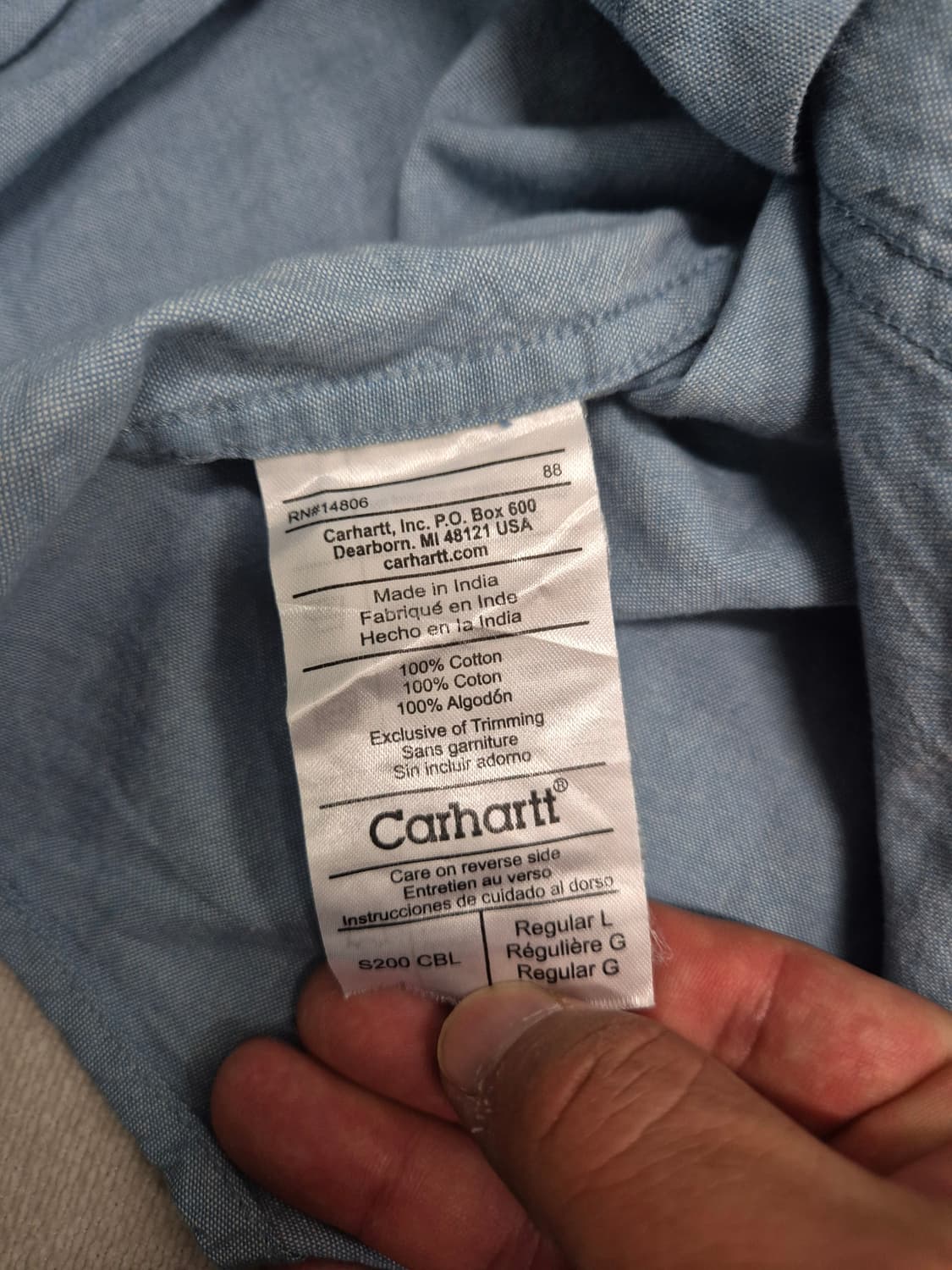 칼하트 셔츠 상품이미지5