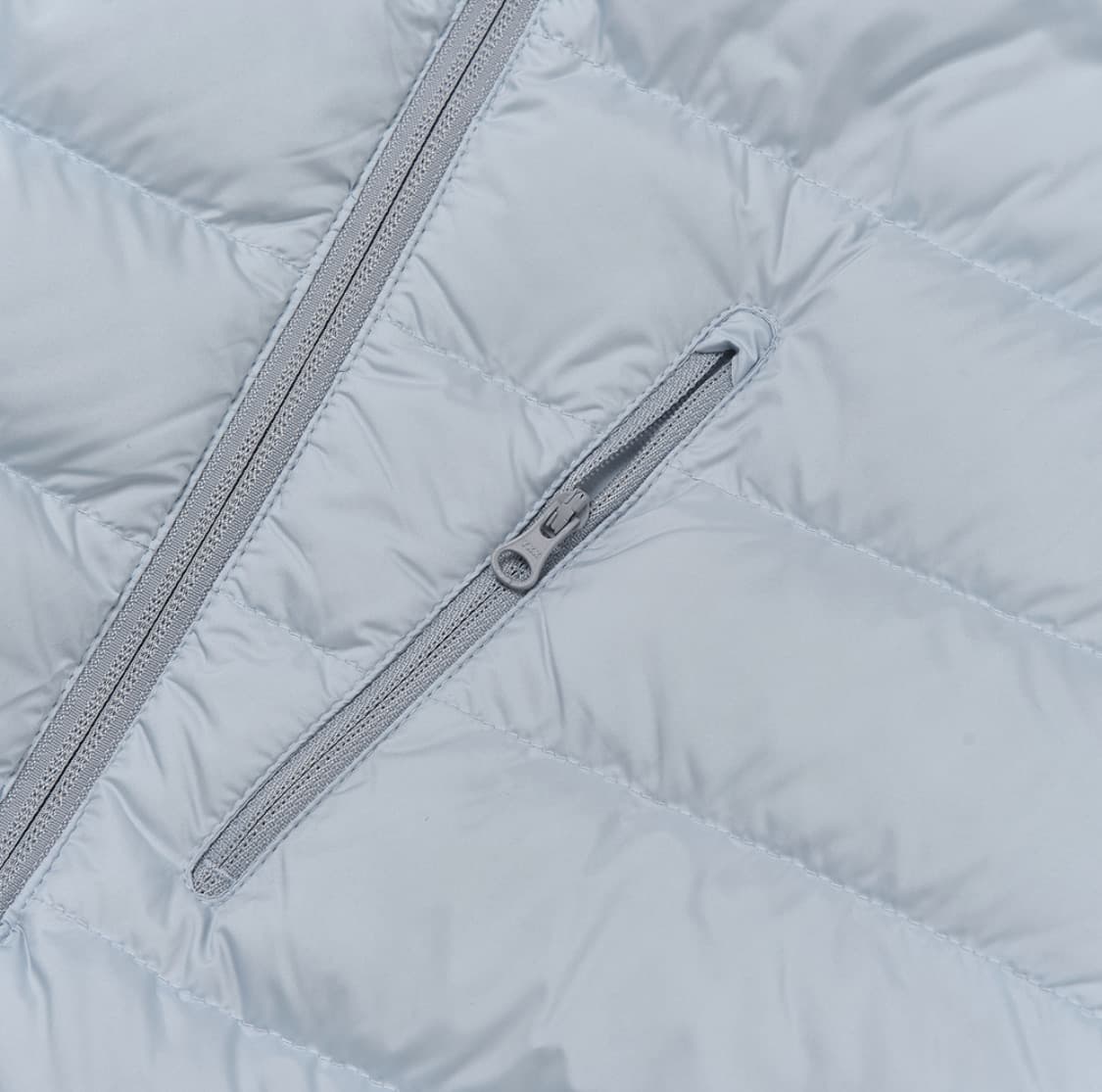 무신사스탠다드 시티 레저 후드 라이트 다운 자켓 클라우디 블루 (XL) 상품이미지3