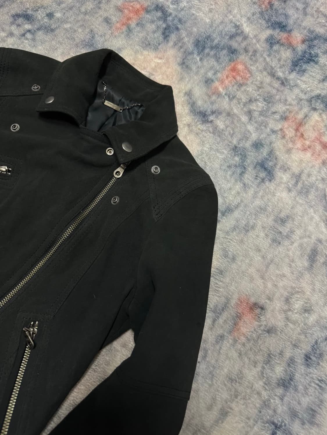 Abahouse goat skin crop rider jacket 상품이미지5