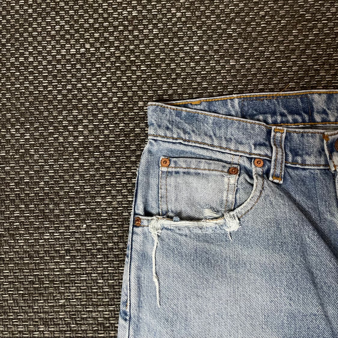 (33) 리바이스 연청 워싱 데님 팬츠 상품이미지3