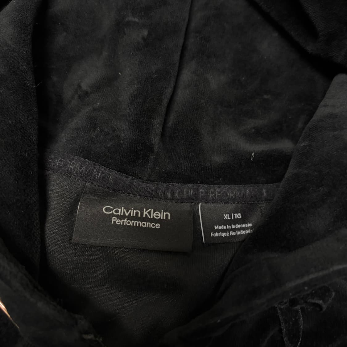 캘빈클라인 벨벳 후드집업[2022] 상품이미지6