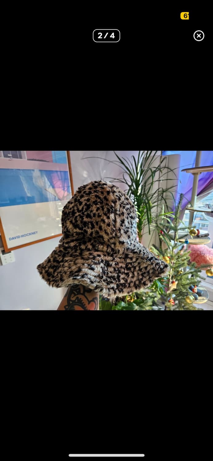 엔지니어드가먼트 호피 퍼 모자 상품이미지2