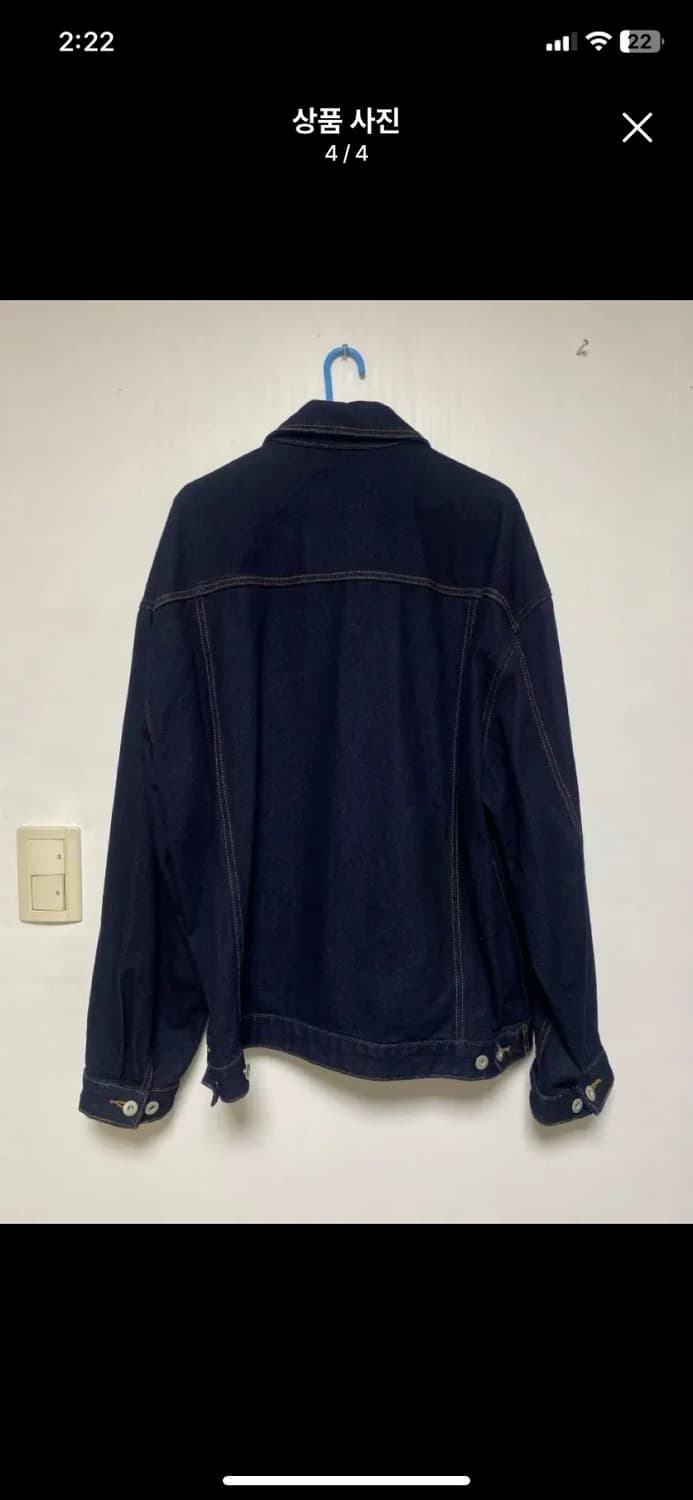 [MUSINSA] 무탠다드 오버사이즈 데님자켓 XL사이즈 상품이미지4