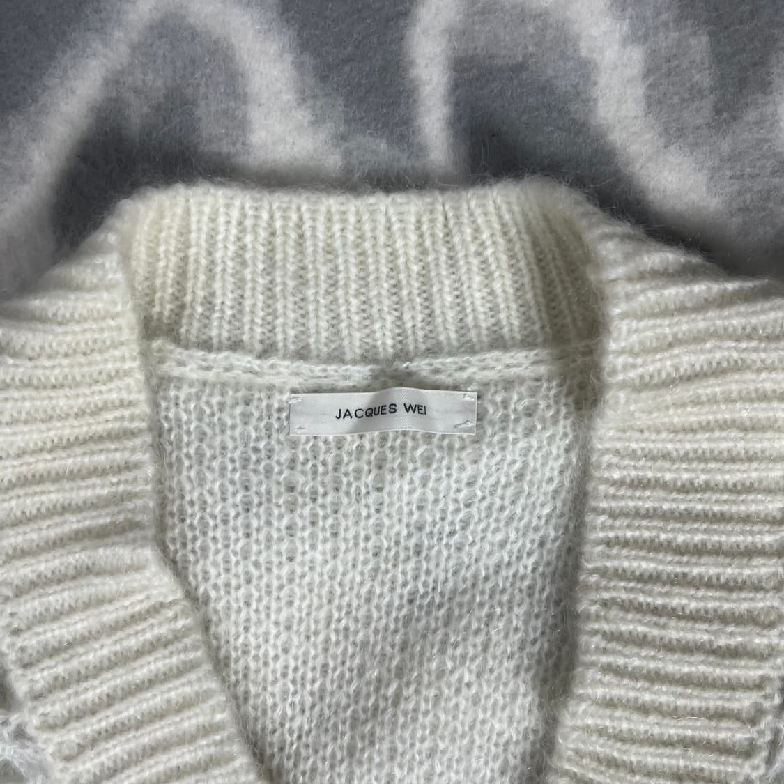 [JACQUES WEI] 자크웨이 플라워 크로쉐 베스트 상품이미지4