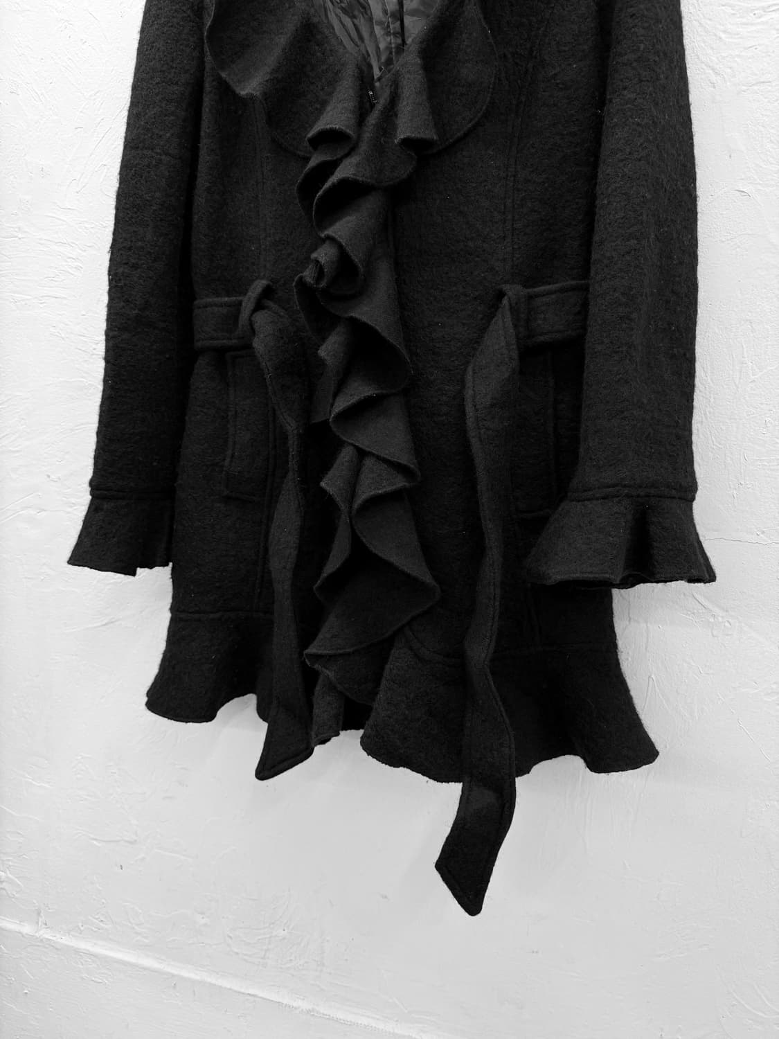 rinascimento 러플 울 코트 상품이미지2